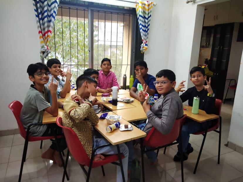 Students celebrating